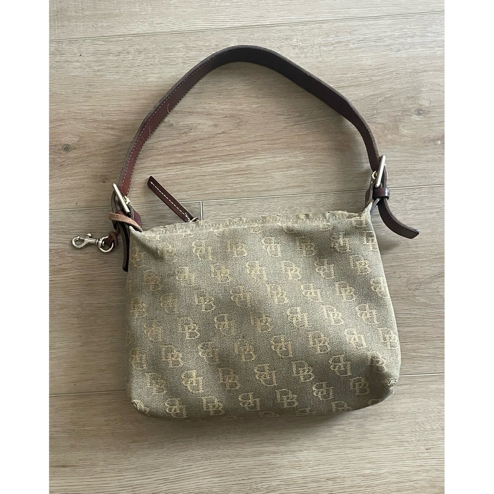Dooney & Bourke Tan Signature Mini Vintage shoulder Handbag
